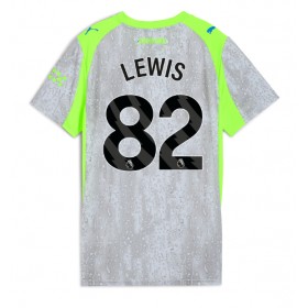 Dámské fotbalový oblečení Manchester City Rico Lewis #82 Tretí košile 2025-26 Krátkým Rukávem